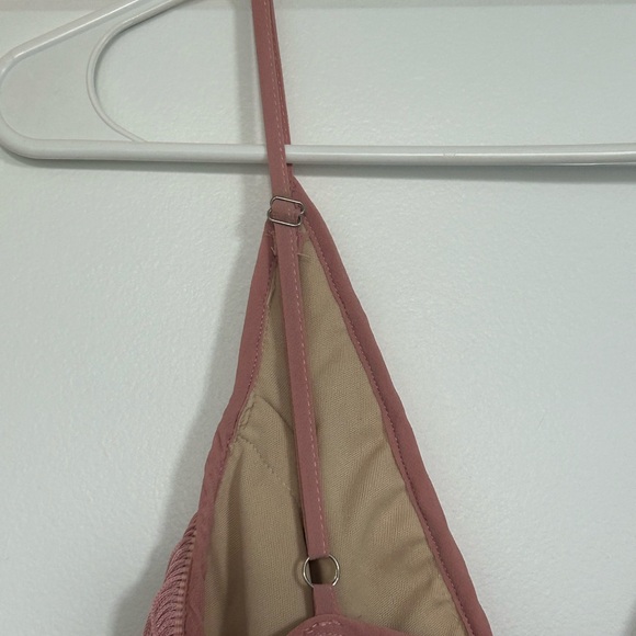 PrettyLittleThing Pink Lace Fringe Mini Dress - Picture 10 of 16